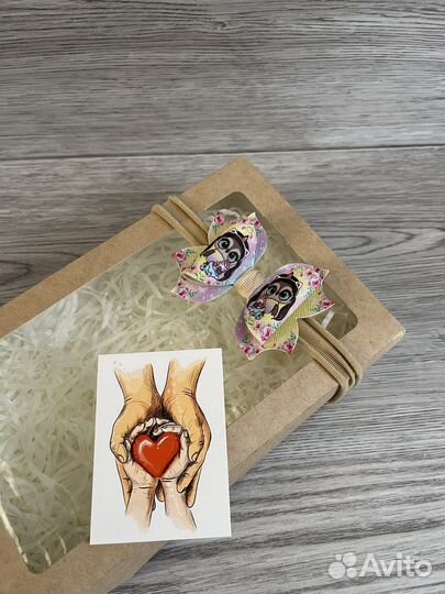 Заколки, резинки ручной работы