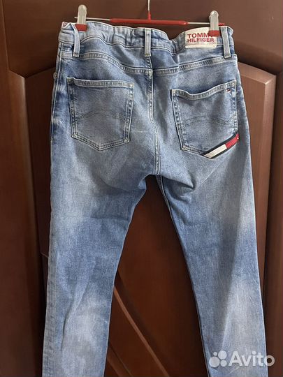 Tommy hilfiger джинсы рванные