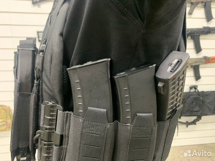 Тактическая разгрузка (Плитник) 9 Магазинов +Сброс