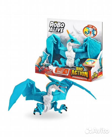Robo alive zuru птеродактиль