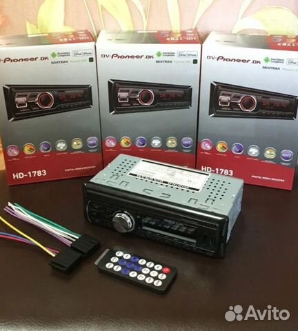 Pioneer магнитола с блютуз и без