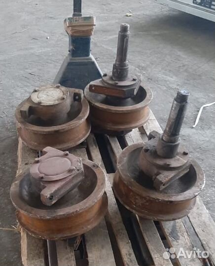 Крановые колеси К2р-360 и 420-ий с буксами.Тельфер-Таль кран-балка