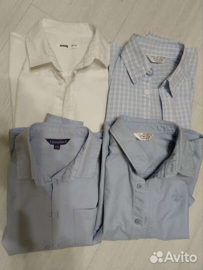 Рубашки на мальчика пакетом 110 122 128