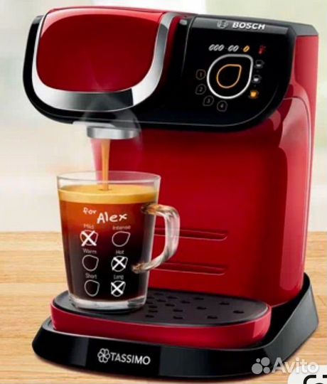 Капсульная кофемашина bosch tassimo