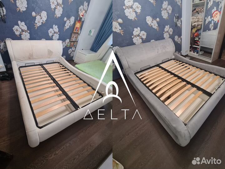 Перетяжка мебели мягкой