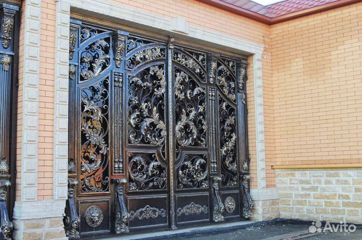 Кованные ворота