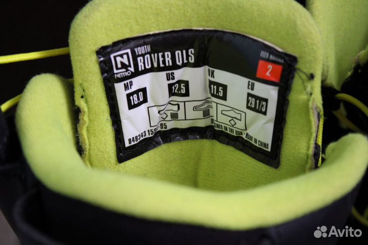 Детские сноубордические ботинки Nitro