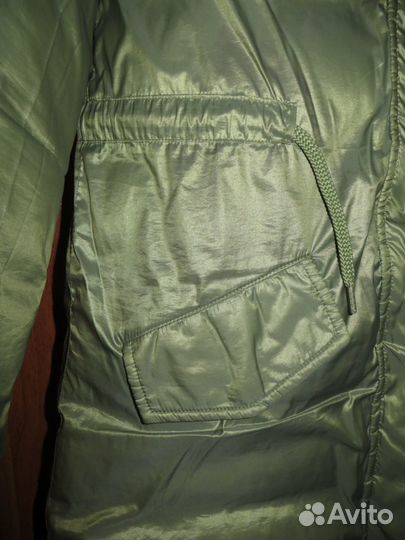 Куртка для девочки утепленная двухсторонняя