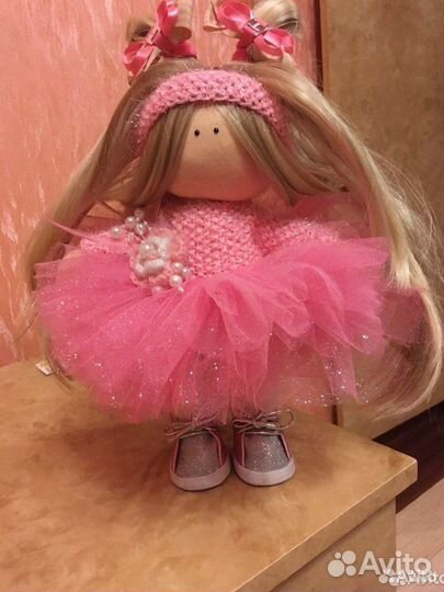 Интерьерная кукла ручной работы