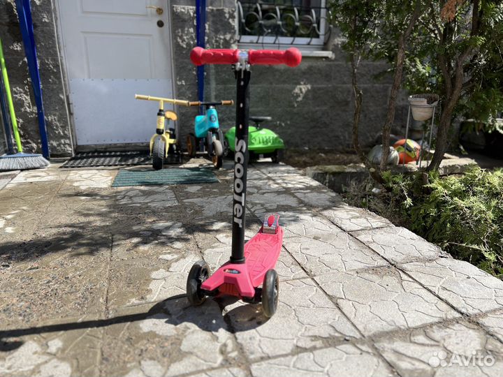 Самокат детский трехколесный scooter