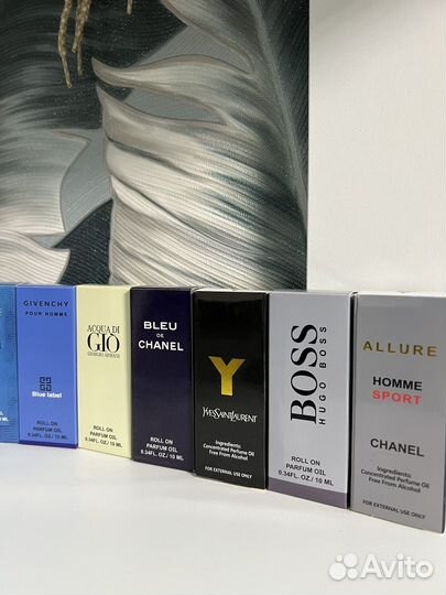 Стойкий масляный парфюм 10ml