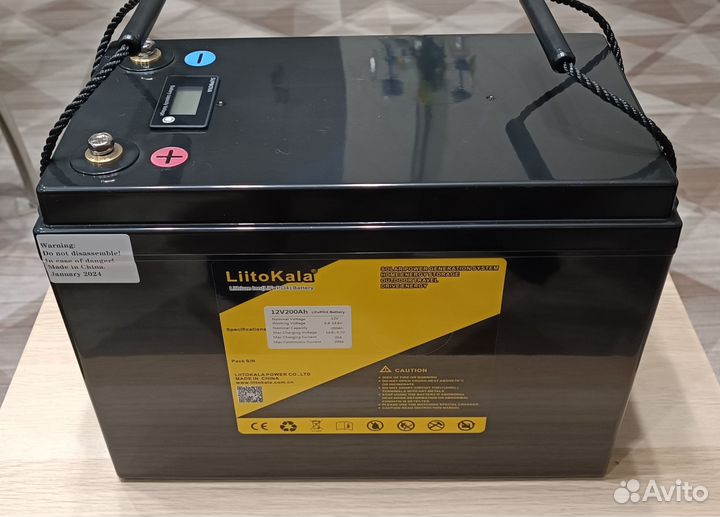 Аккумулятор тяговый LiitoKala LiFePo4 200а/ч