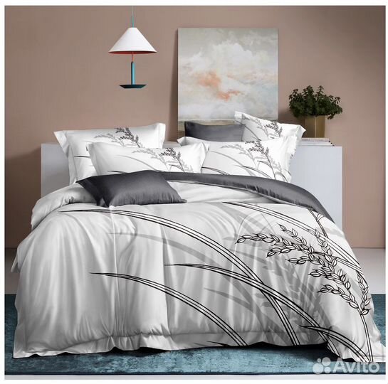 Постельное белье сатин евро