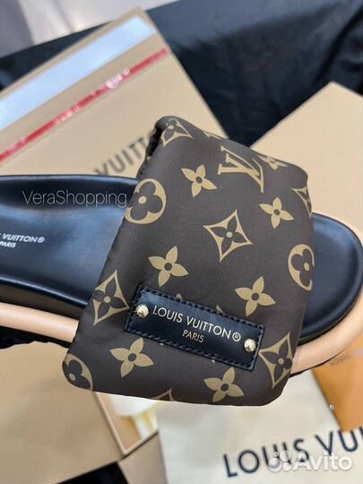 Шлепаецы шлепки Louis Vuitton pillow 35-40