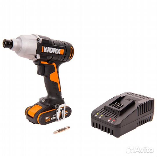 Винтоверт ударный worx WX291