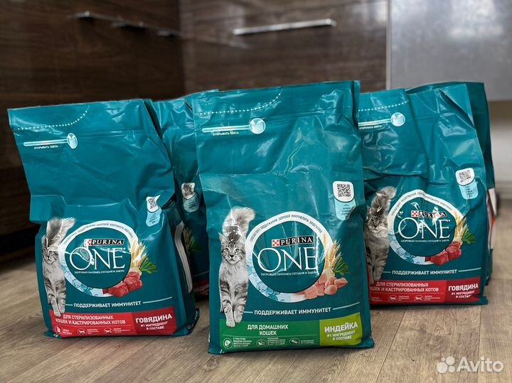 Корм для кошек purina one 3 кг