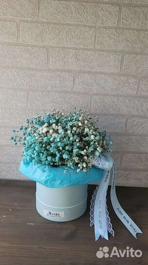 Букеты и композиции из гипсофилы