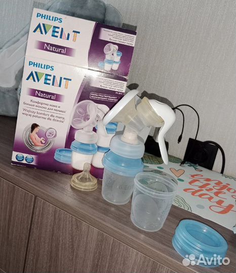 Молокоотсос ручной Avent Natural