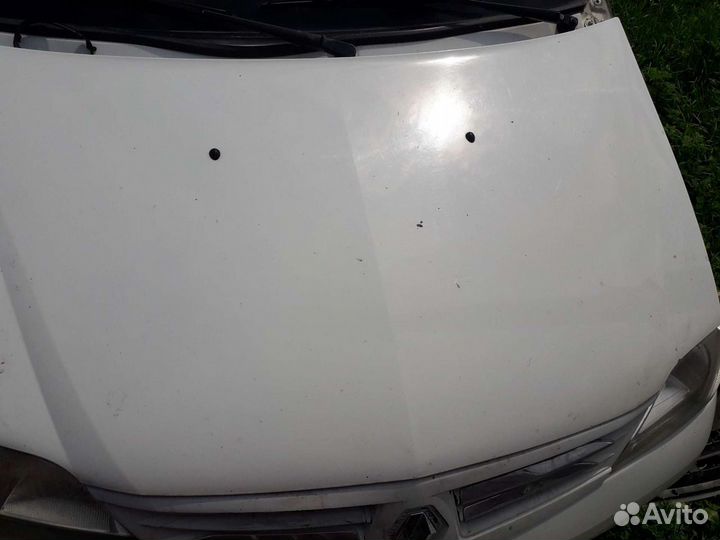 Капот на рено логан