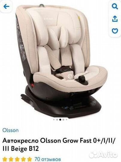 Детское автокресло 0/1/2/3