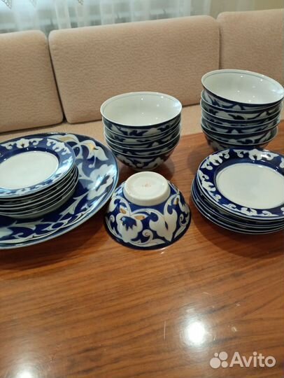 Столовый сервиз Узбекистан