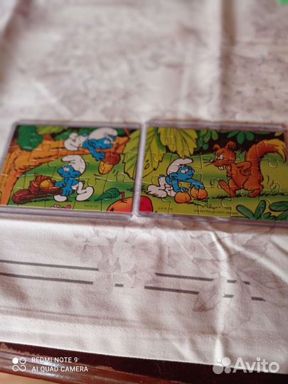 Киндер сюрприз пазлы