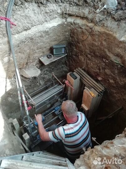 Прокол под дорогой, с локацией