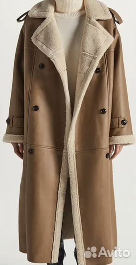 Дубленка длинная Love Republic