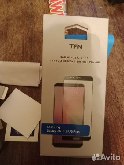 Защитное стекло для Samsung galaxy j4 plus/j6 Plus