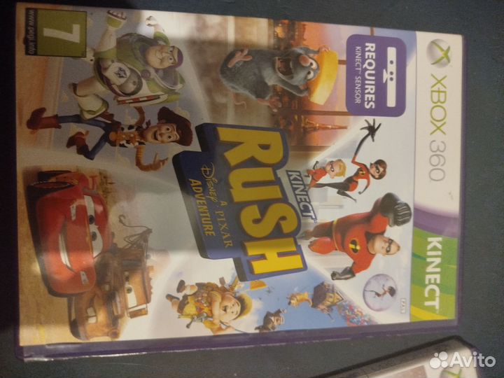 Диски с играми на xbox360