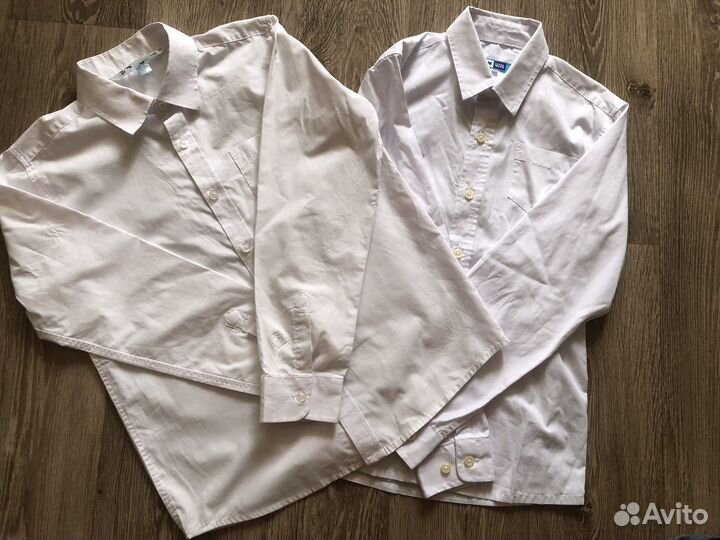 Школьные рубашки на мальчика 146-152