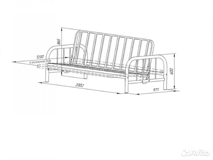 Диван-кровать Мадлен 4
