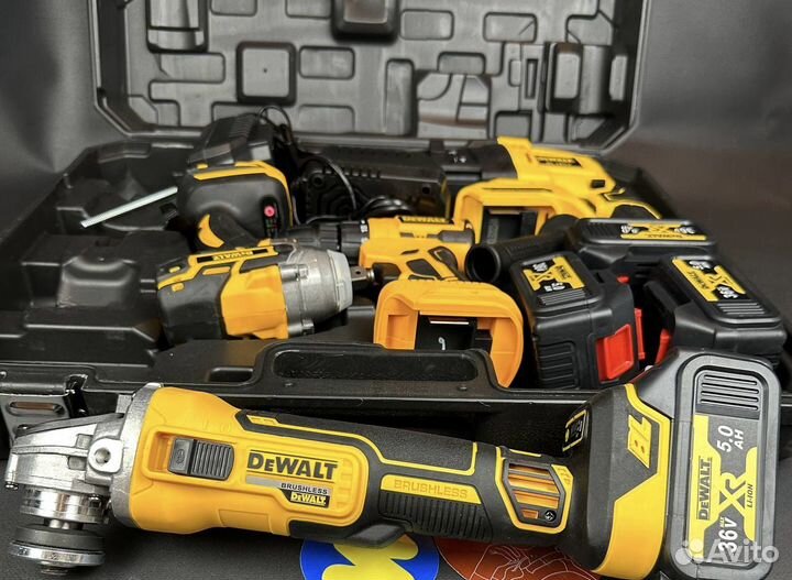 Набор инструментов dewalt 4/1
