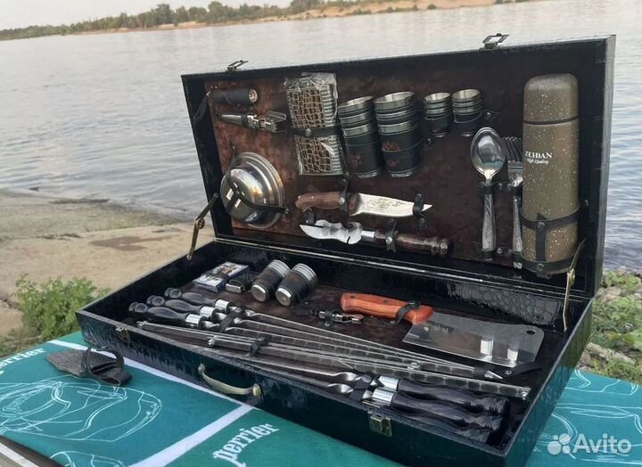 Шашлычный набор в кейсе