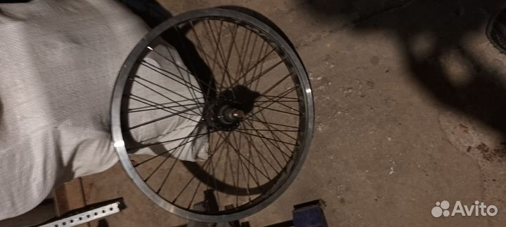Заднее колесо на bmx 20