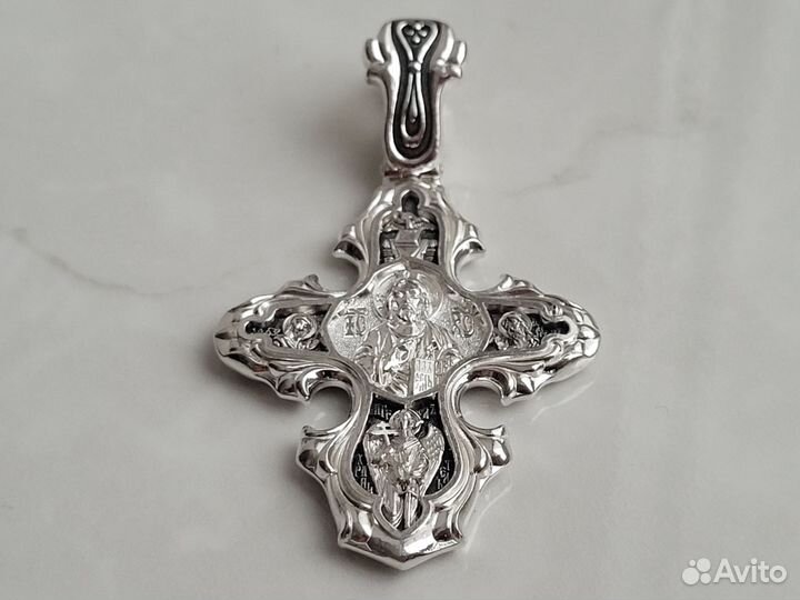 Серебряный крест 925