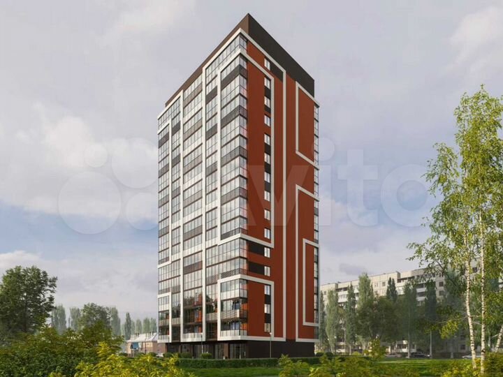 2-к. квартира, 62,5 м², 13/15 эт.