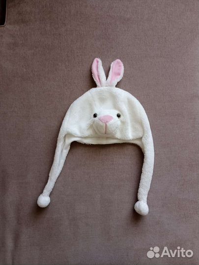 Новогодний костюм (шапки карнавал заяц, корова)