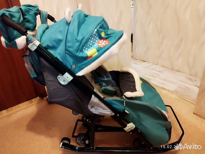 Санки коляска ника 7 2