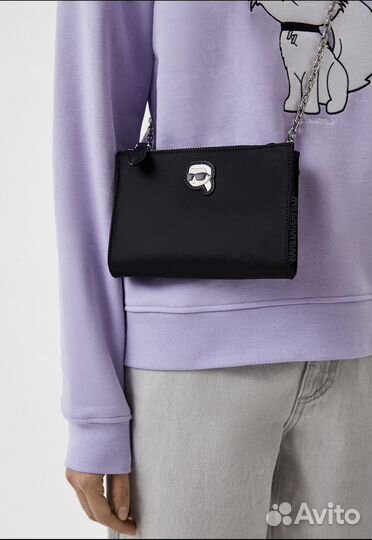Сумка кросс боди клатч Karl Lagerfeld оригинал