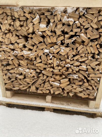 Дрова березовые колотые