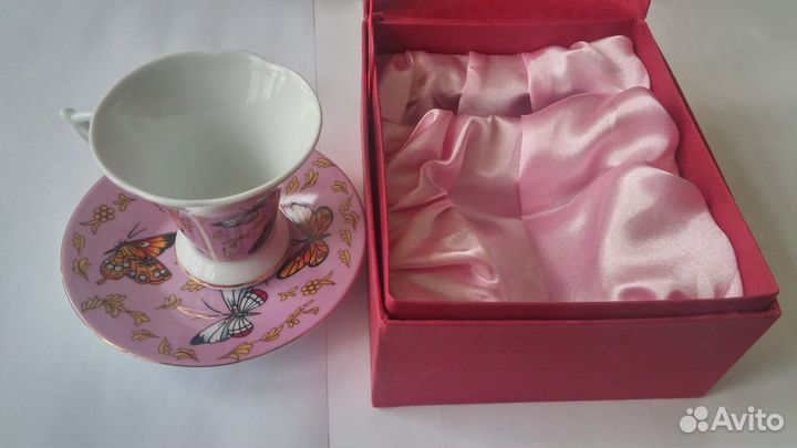 Позолоченная фарфоровая чашка 24 карата Yamasen