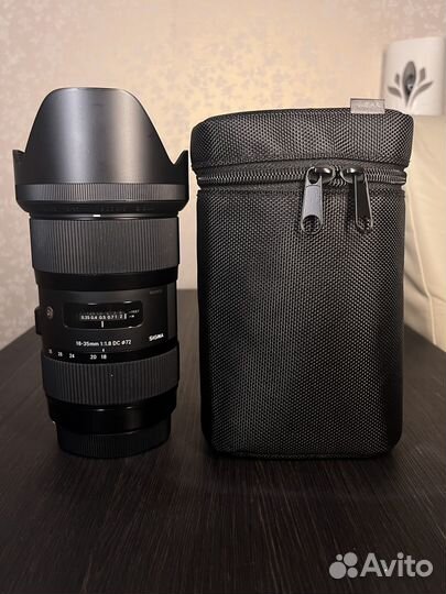 Объектив Sigma 18-35mm f/1.8 DC HSM Art Canon EF