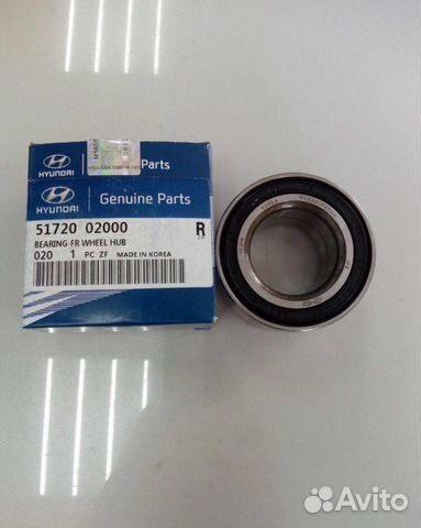 Подшипник ступицы передний Kia Rio, Solaris