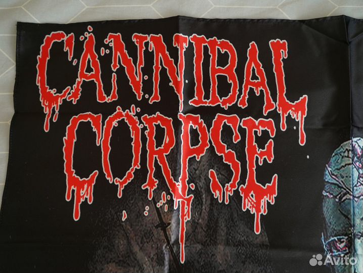 Флаг постер Cannibal Corpse - Vile Death metal