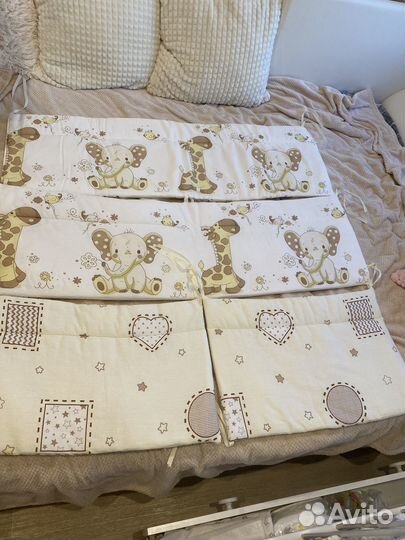 Бортики в детскую кроватку