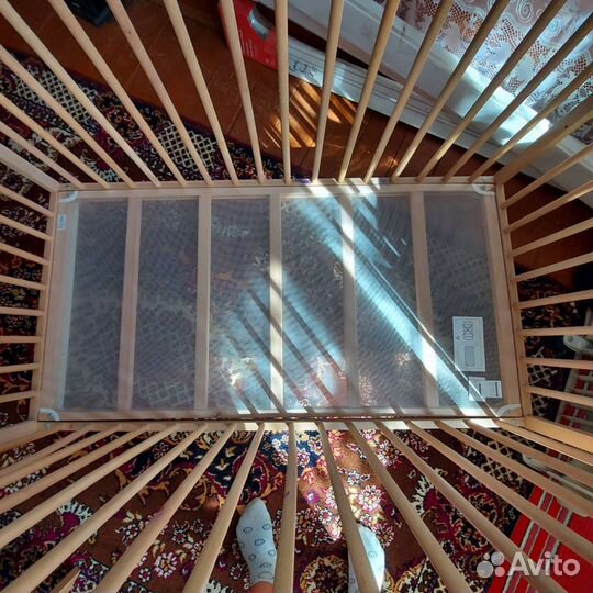 Детская кровать IKEA с матрасом