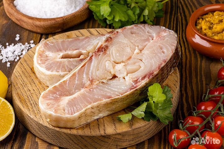 Стейки лососевых пород рыб слабосоленые