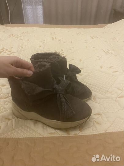 Ботинки женские теплые