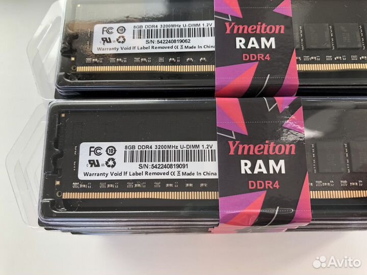 Оперативная память DDR4 8gb, 16gb, 32gb для пк